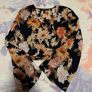 Sunflower Crop Top